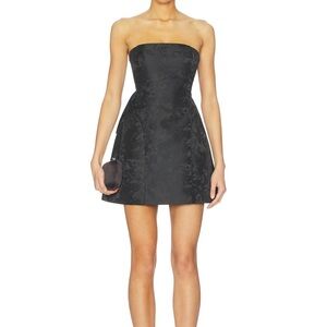 Chic Strapless Black Dress